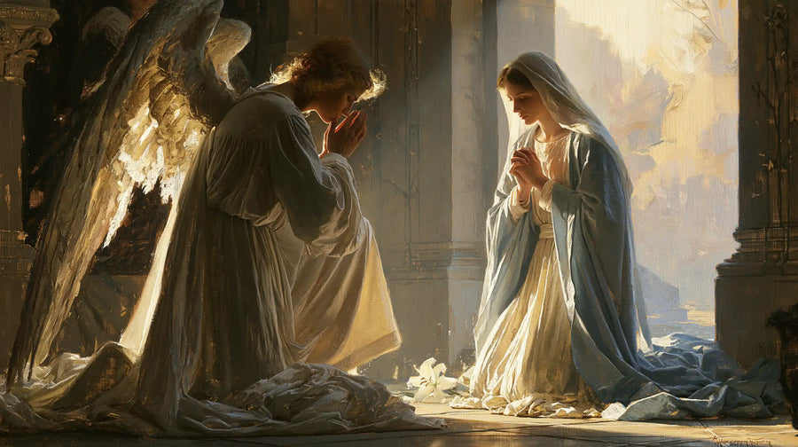 The Annunciation - The Annunciation at Dawn · Landscape n° 3