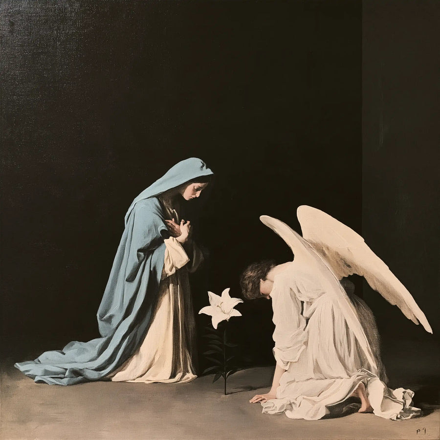 The Annunciation - Contemporary Minimalism · Square n° 4