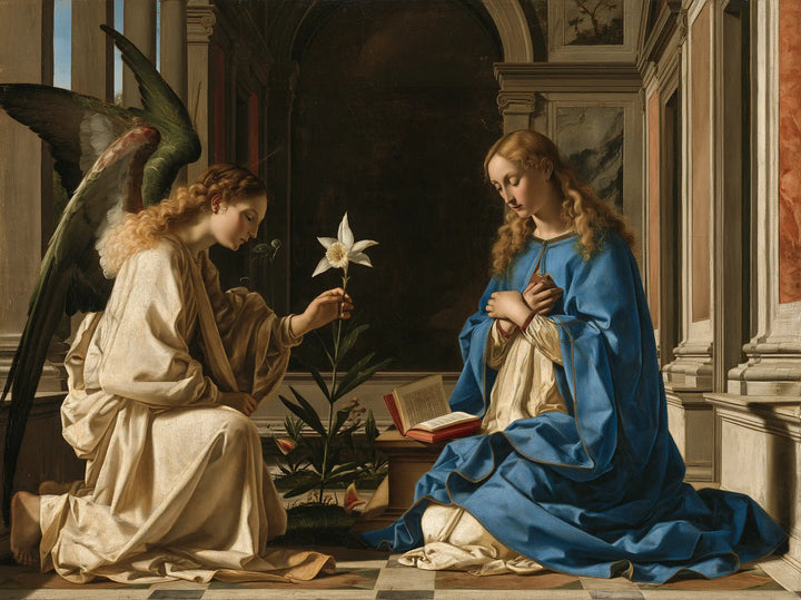 The Annunciation - Florentine Renaissance · Landscape n° 2