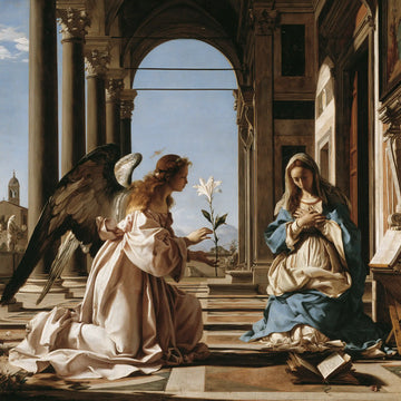 The Annunciation - Florentine Renaissance · Square n° 4
