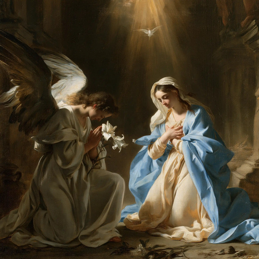 The Annunciation - The Holy Spirit · Square n° 1