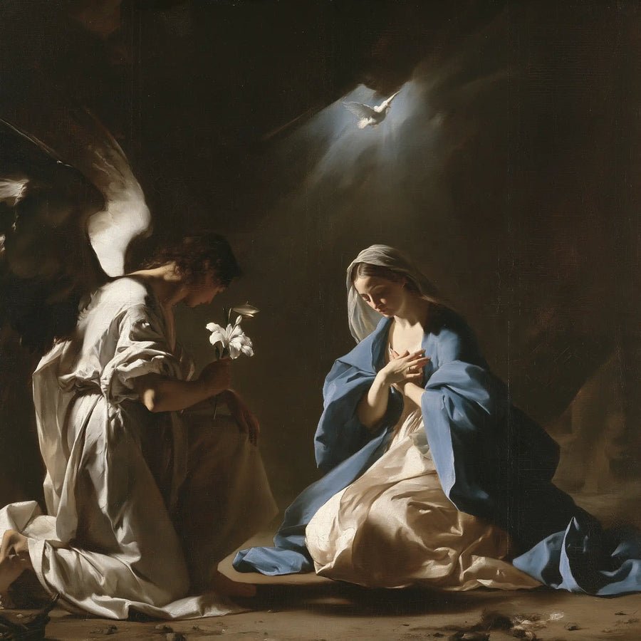 The Annunciation - The Holy Spirit · Square n° 5