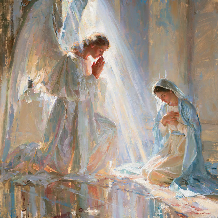 The Annunciation - Impressionist · Square n° 4