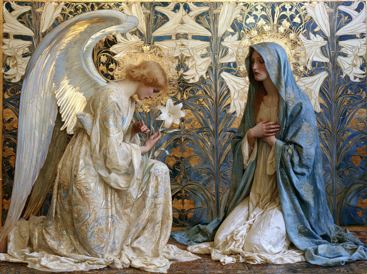 The Annunciation - Sacred Art Nouveau · Landscape n° 1