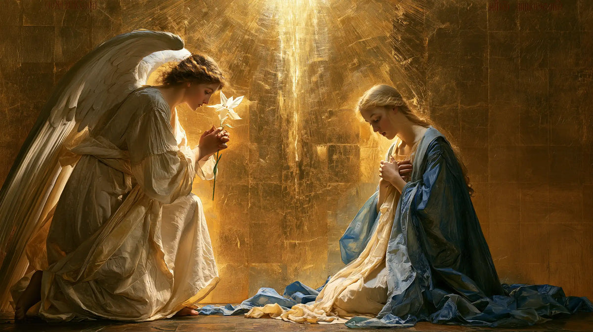 The Annunciation — The Lily in the Golden Wake