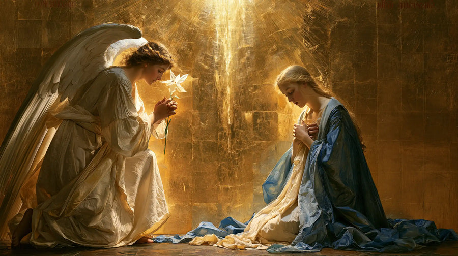 The Annunciation - Sacred Gold · Landscape n° 16