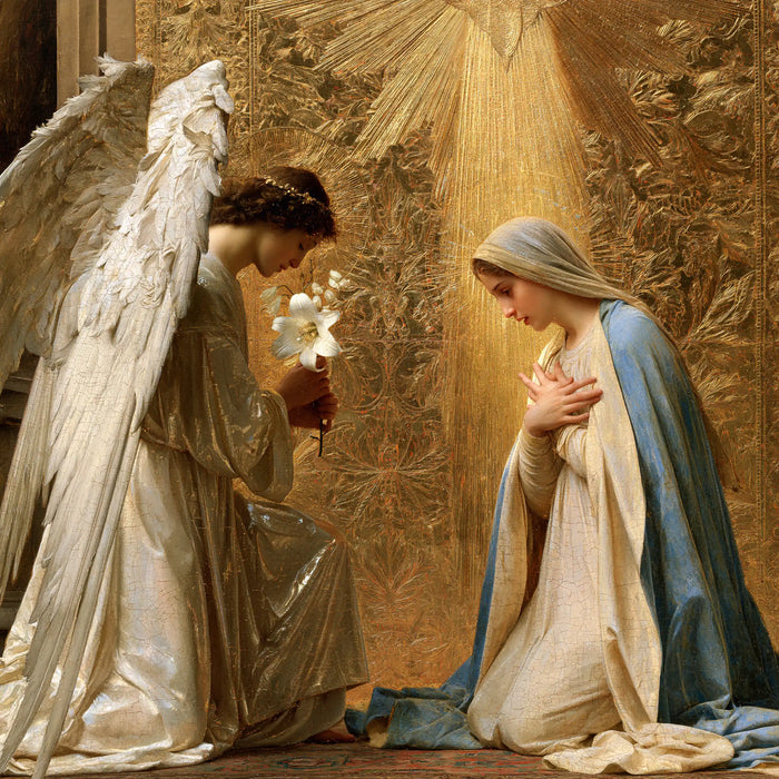 The Annunciation - Sacred Gold · Square n° 3