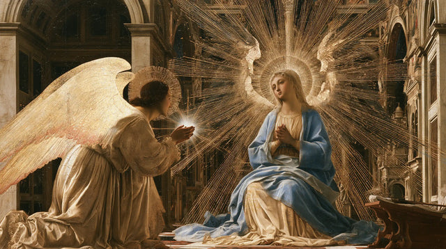 The Annunciation - Sacred Monumental View · Landscape n° 10