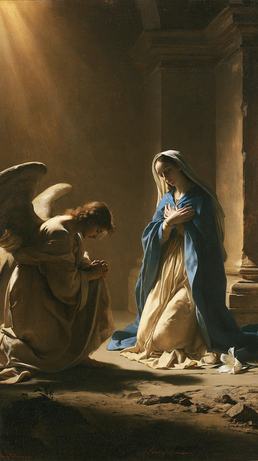 The Annunciation - The Silence of Mary · Portrait n° 2