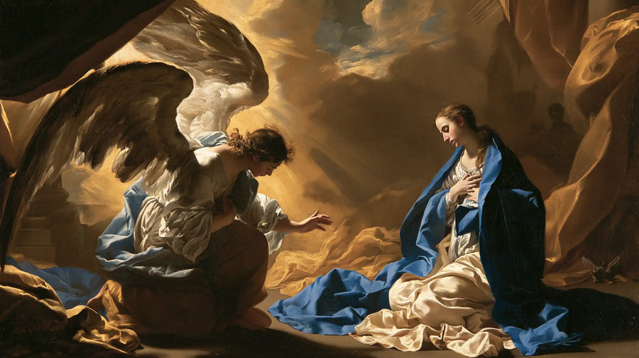 The Annunciation - Theatrical Baroque · Landscape n° 12