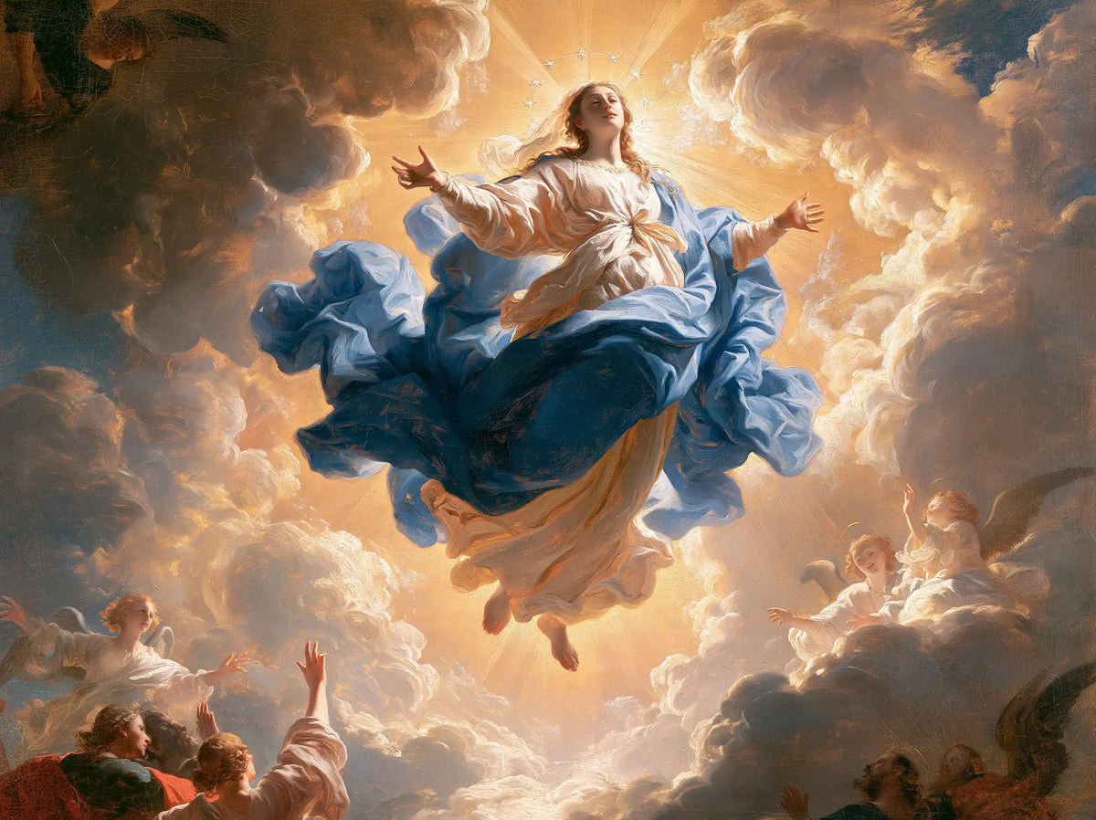 The Assumption of Mary — The Blue Blossom of Glory