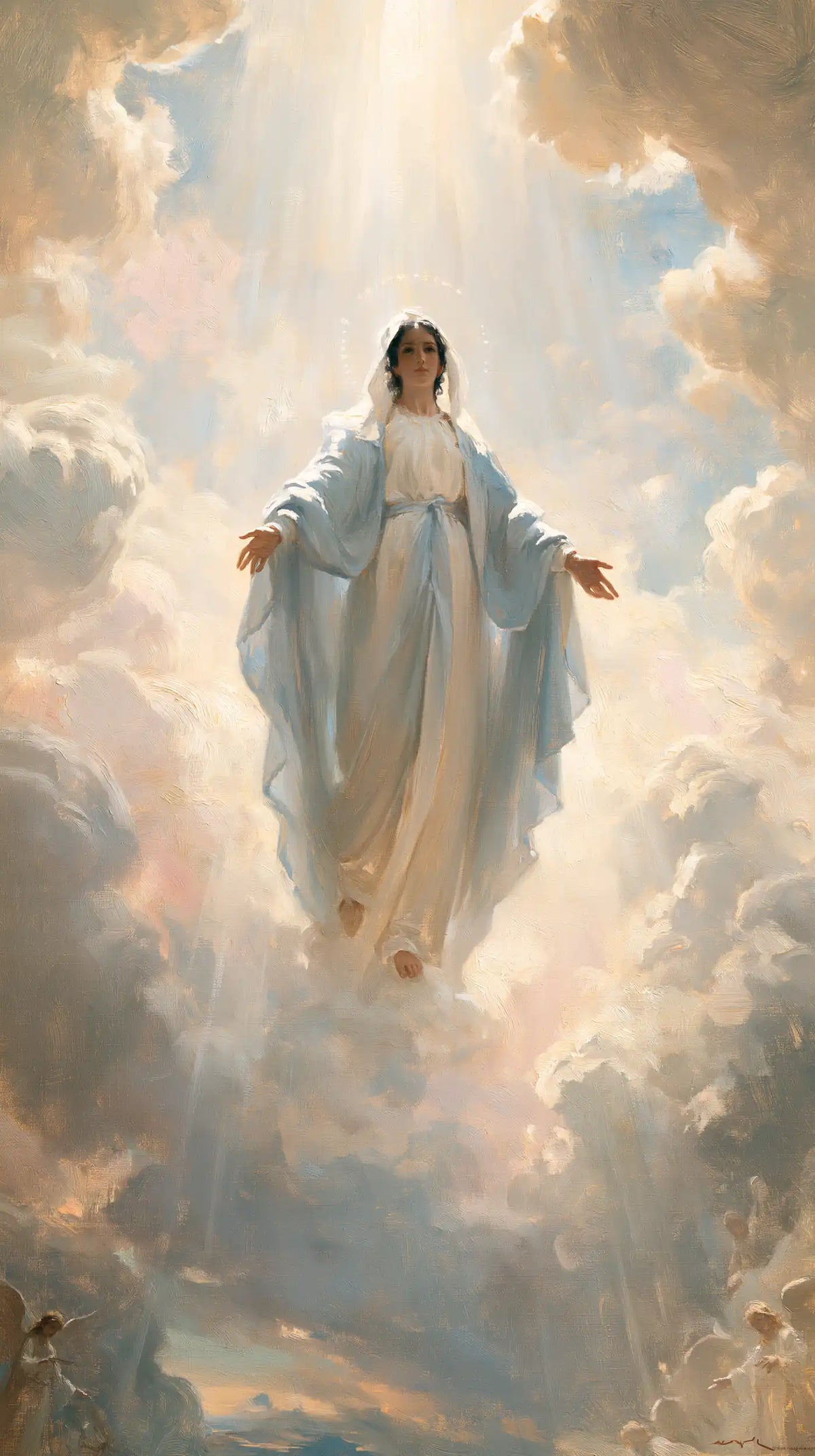 The Assumption of Mary - Impressionist · Portrait n° 5