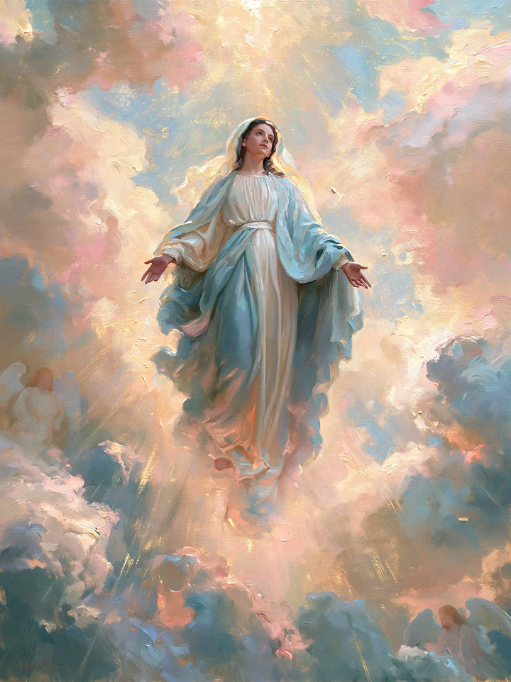 The Assumption of Mary - Impressionist · Portrait n° 12