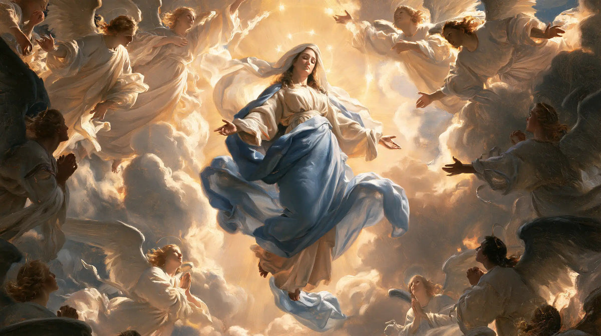 The Assumption of Mary — Grace Amid Moving Wings