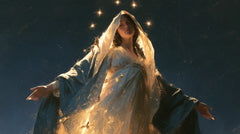 The Assumption of Mary — The Robe Sown with Nocturnal Light
