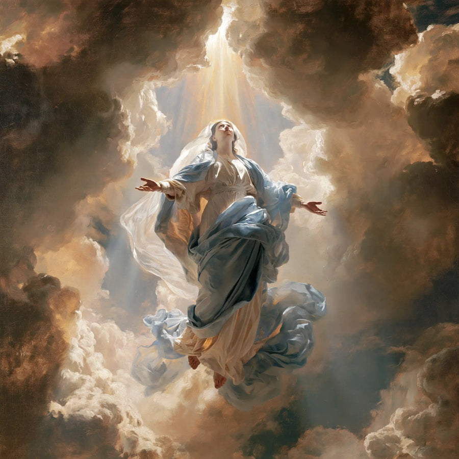 The Assumption of Mary - The Open Heaven · Square n° 4