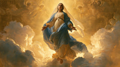 The Assumption of Mary — The Veil in the Wind Above