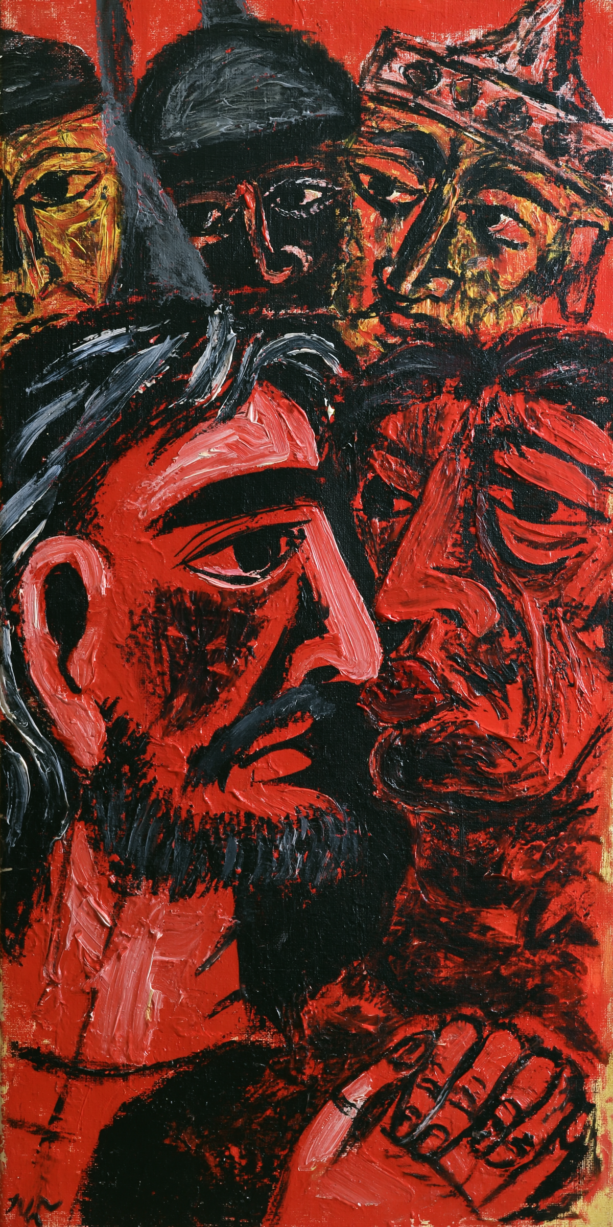 The Betrayal of Judas - Expressionist · Portrait n° 2 — aperçu de la finition sélectionnée