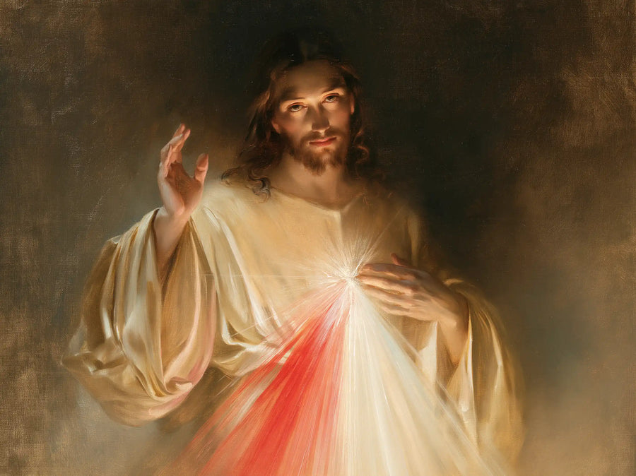 Divine Mercy Jesus - Compassion and Mercy · Landscape n° 4