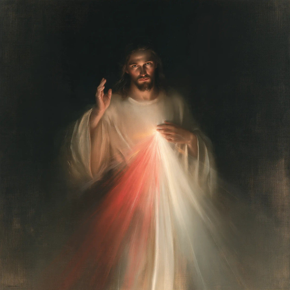 Divine Mercy Jesus — The Glow in the Dark Mist