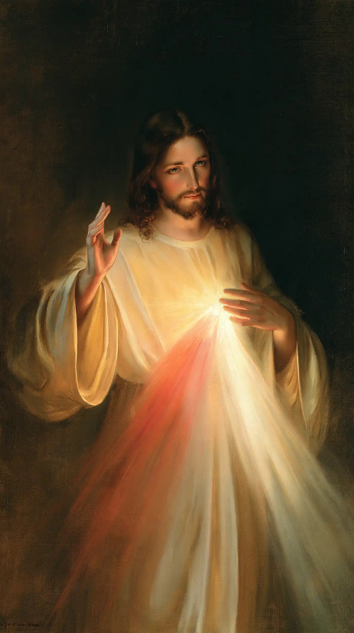 Divine Mercy Jesus — The Source at the End of Night