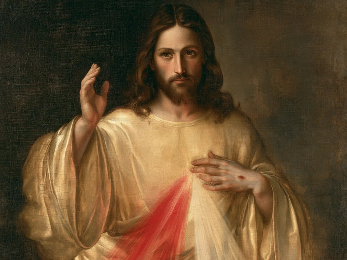 Divine Mercy Jesus - Florentine Renaissance · Landscape n° 2