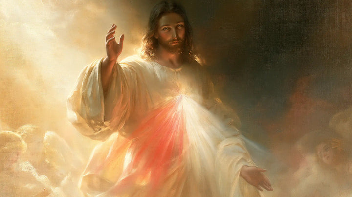 Divine Mercy Jesus - Glory of the Merciful Christ · Landscape n° 4