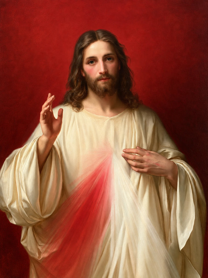 Divine Mercy Jesus – Mercy Before Crimson
