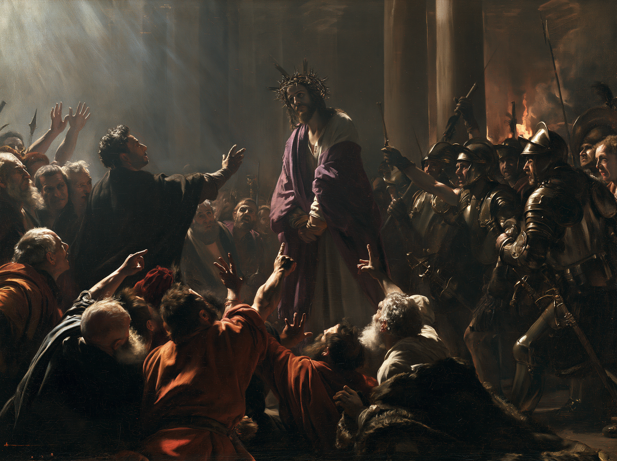 Ecce Homo - 움직임의 폭발 · 풍경 n° 12 - 기독교 예술