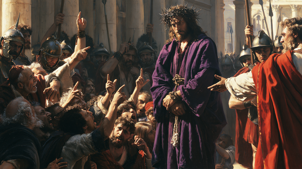 Ecce Homo - 움직임의 폭발 · 풍경 n° 15 - 기독교 예술
