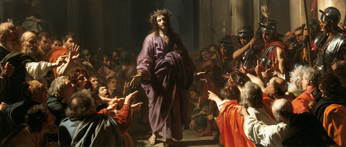 Ecce Homo - 움직임의 폭발 · 풍경 n° 20 - 기독교 예술