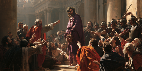 Ecce Homo - 움직임의 폭발 · 풍경 n° 24 - 기독교 예술