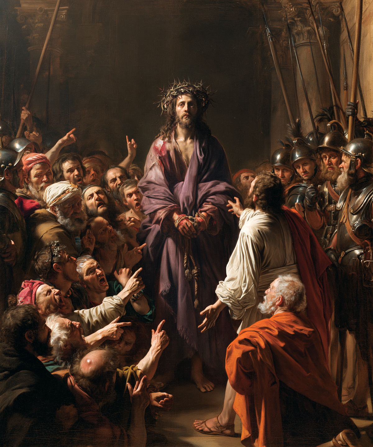 Ecce Homo - 움직임의 폭발 · 초상화 n° 24 - 기독교 예술