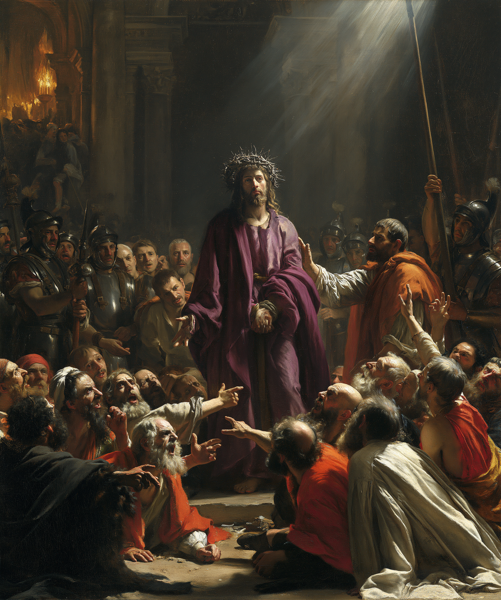 Ecce Homo - 움직임의 폭발 · 초상화 n° 25 - 기독교 예술