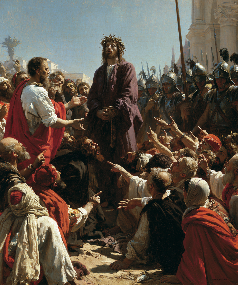 Ecce Homo - 움직임의 폭발 · 초상화 n° 26 - 기독교 예술