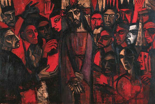 Ecce Homo — Wrists in the Mosaic of Faces