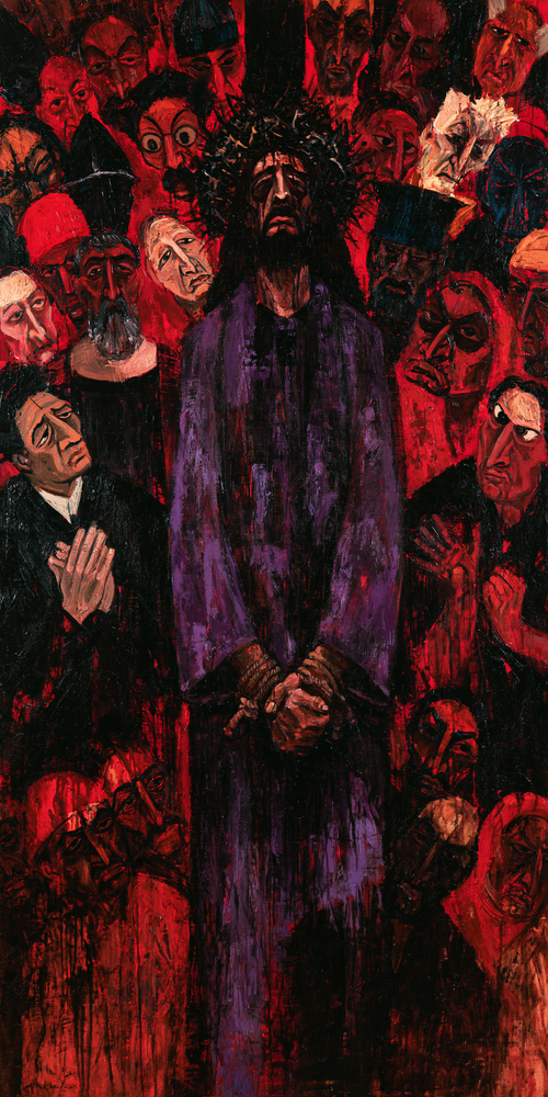 Ecce Homo - 표현주의 · 초상화 n° 3 - 기독교 예술