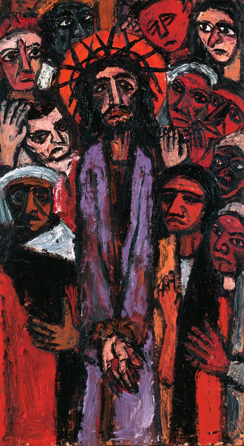 Ecce Homo - 표현주의 · 초상화 n° 7 - 기독교 예술