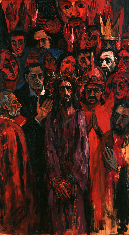 Ecce Homo - 표현주의 · 초상화 n° 8 - 기독교 예술