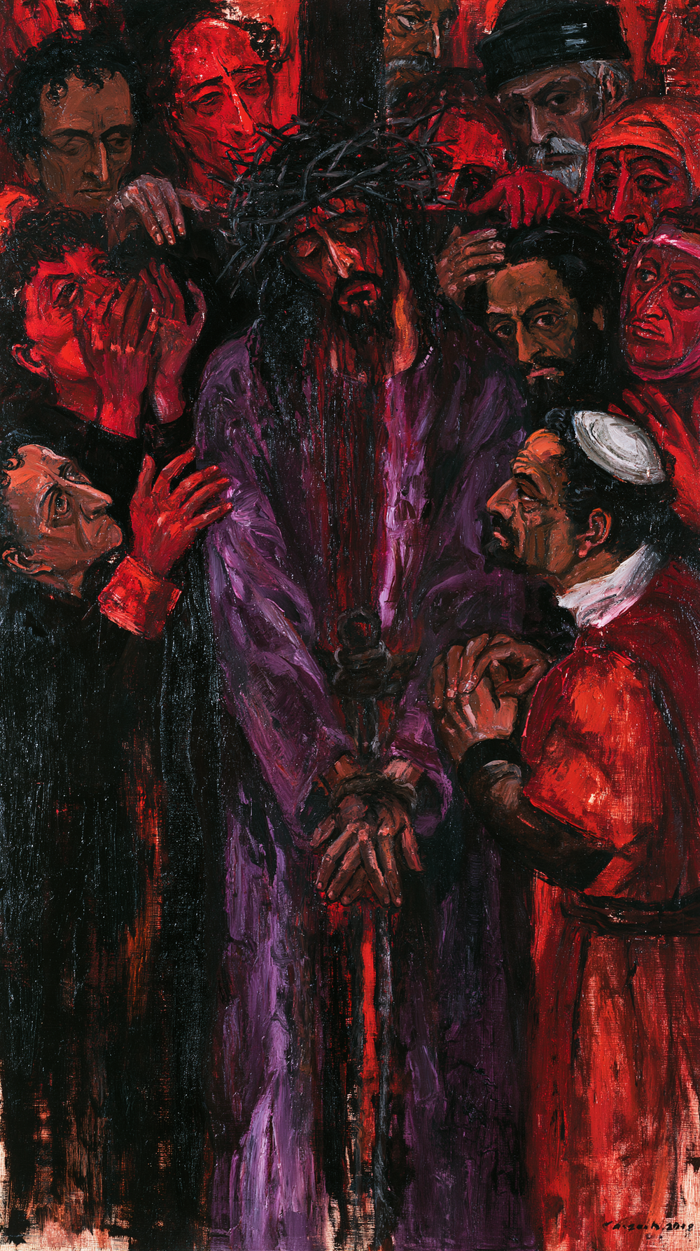 Ecce Homo - 표현주의 · 초상화 n° 12 - 기독교 예술