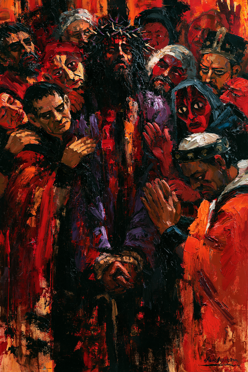 Ecce Homo - 표현주의 · 초상화 n° 13 - 기독교 예술