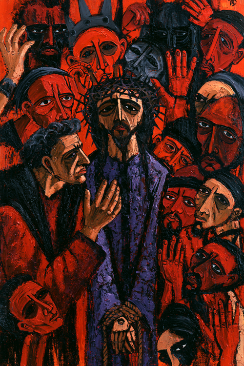 Ecce Homo - 표현주의 · 초상화 n° 14 - 기독교 예술
