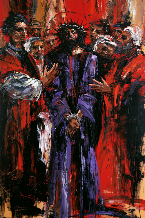 Ecce Homo - 표현주의 · 초상화 n° 16 - 기독교 예술