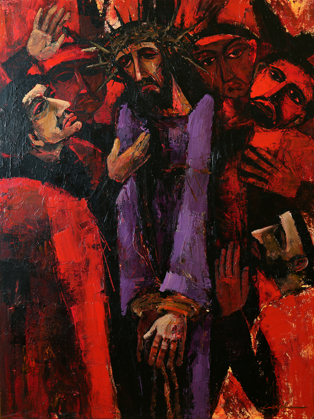 Ecce Homo - 표현주의 · 초상화 n° 18 - 기독교 예술