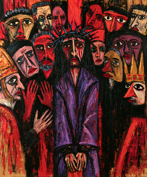 Ecce Homo - 표현주의 · 초상화 n° 24 - 기독교 예술