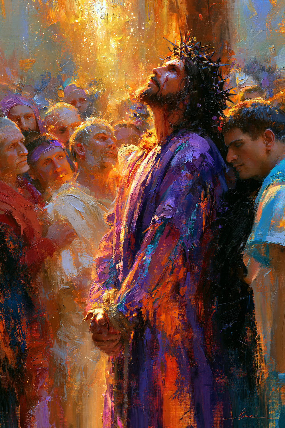 Ecce Homo - 인상파 · 초상화 n° 13 - 기독교 예술