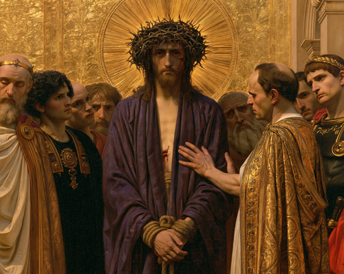 Ecce Homo - 신성한 황금 · 풍경 n° 5 - 기독교 예술