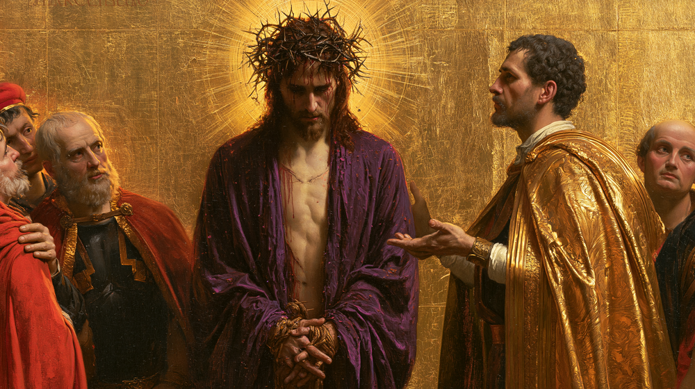 Ecce Homo - 신성한 황금 · 풍경 n° 12 - 기독교 예술