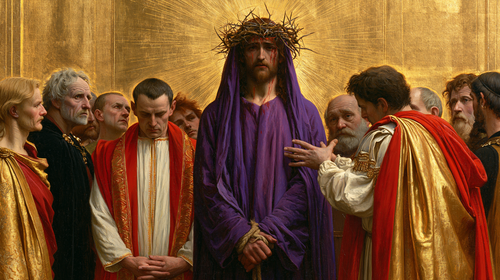Ecce Homo - 신성한 황금 · 풍경 n° 13 - 기독교 예술