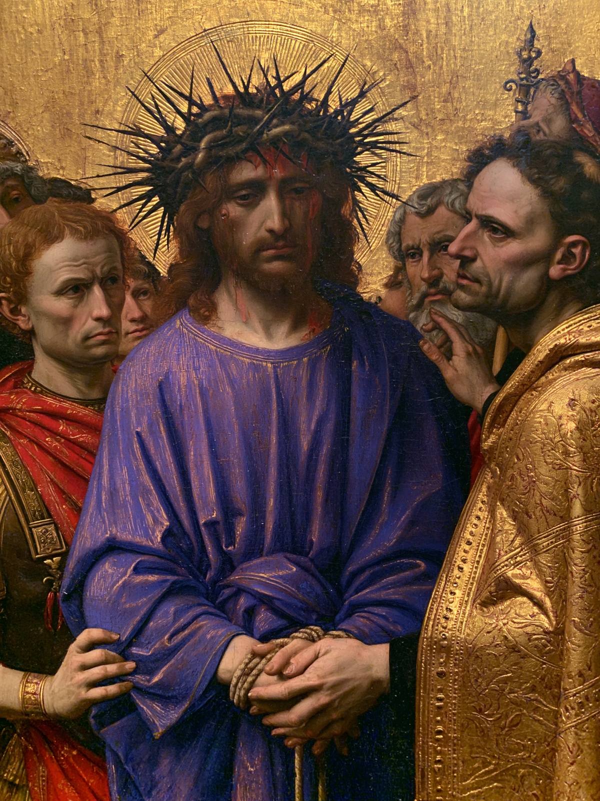 Ecce Homo - Sacred golden · Portrait n° 16